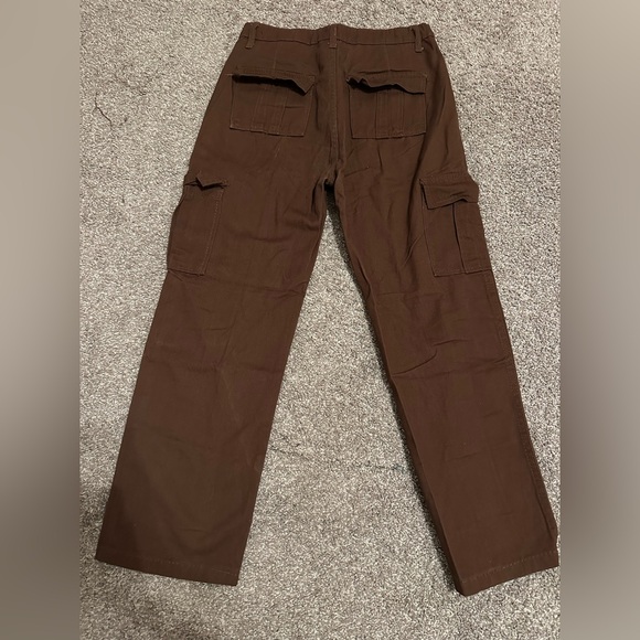 Brown Cargo Pants - Picture 3 of 5
